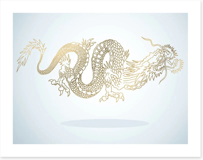 Golden dragon - Image 2