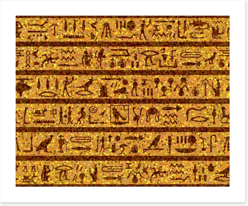 Golden hieroglyphics - Image 2