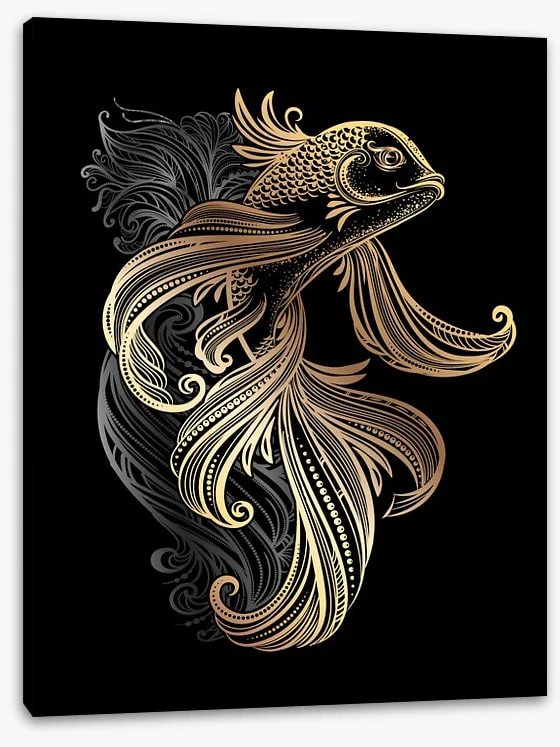 Golden koi carp - Image 2