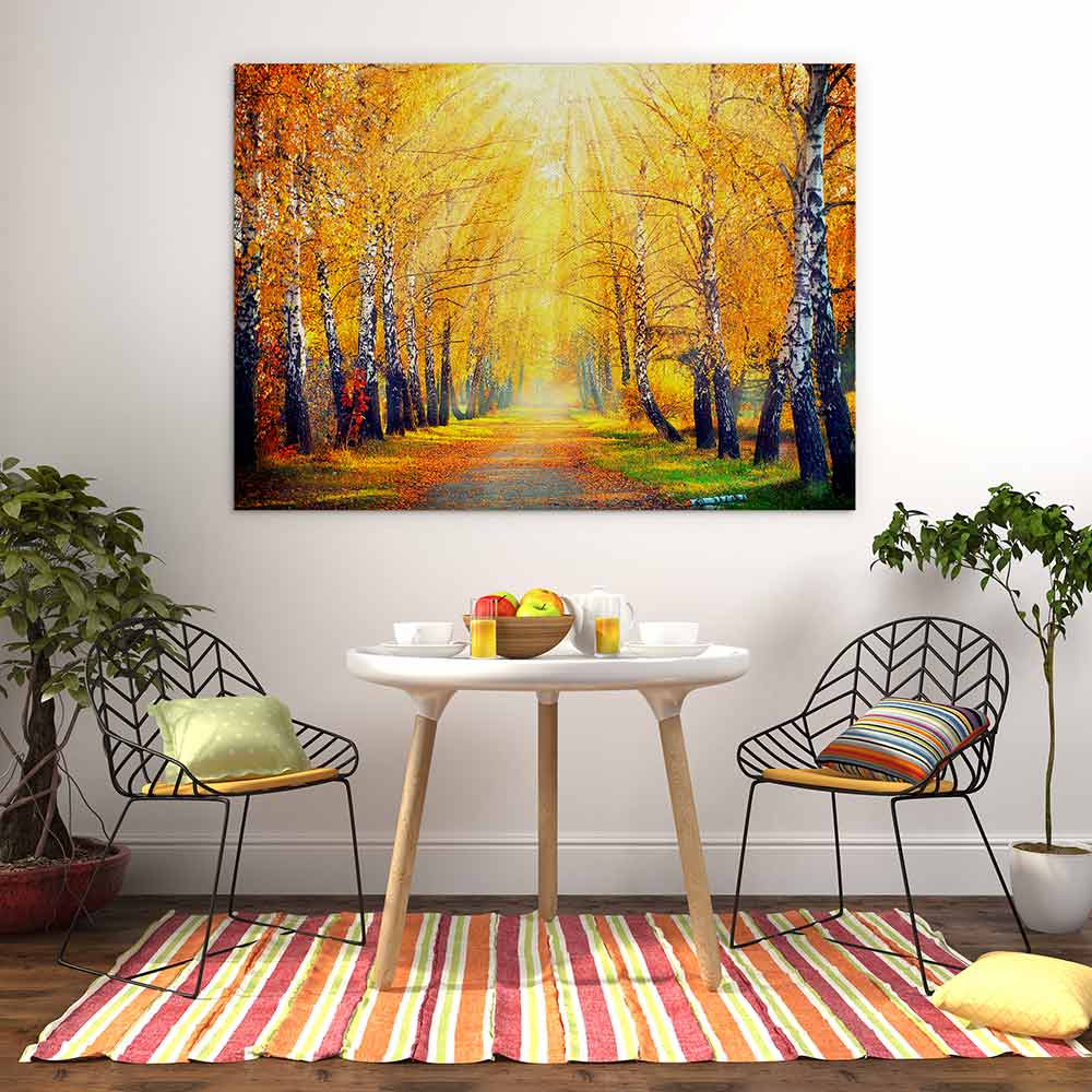 Golden sunbeam path - Image 4