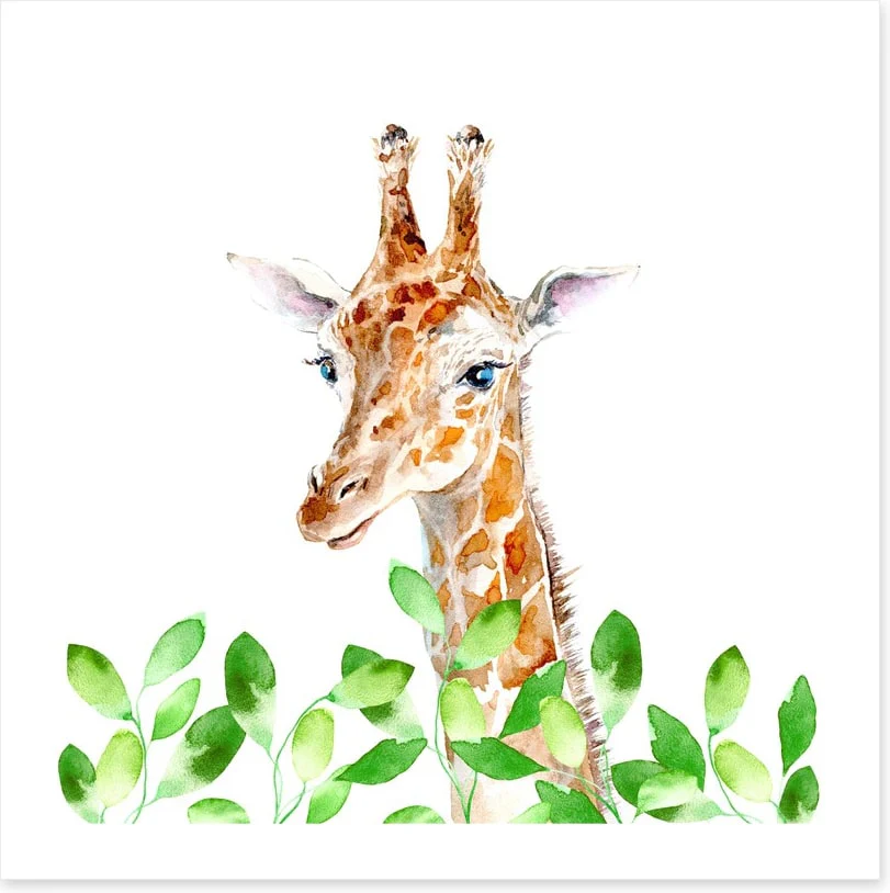 Green leaf giraffe - Image 2