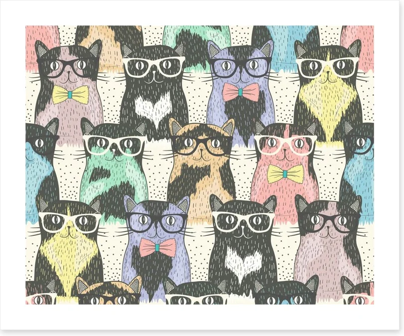 Hipster cats - Image 2