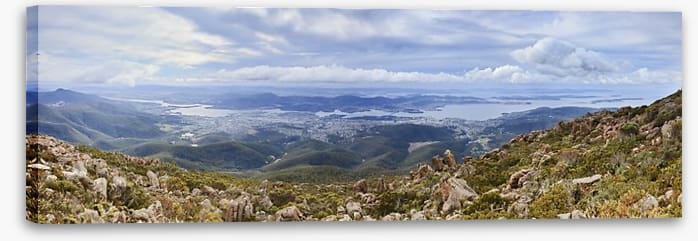 Hobart from Mt Wellington, Tasmania - Image 2