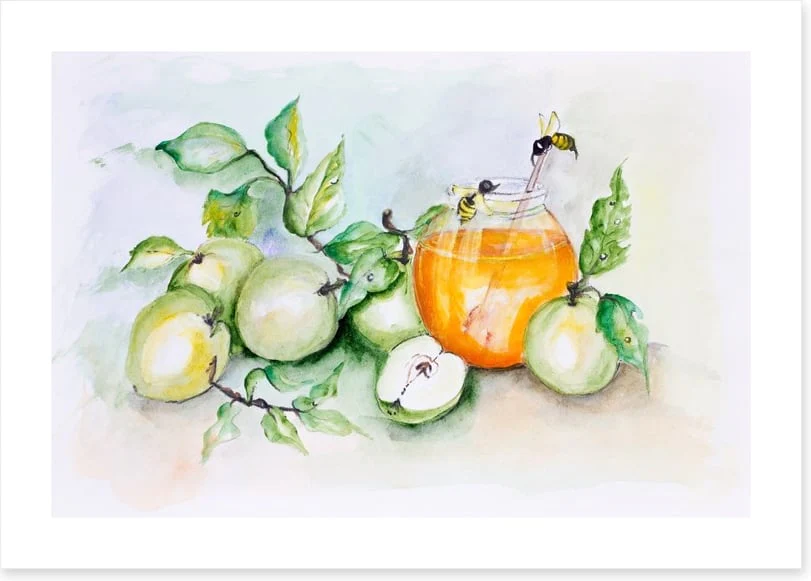 Honey bees and apples - Image 2