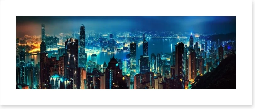 Hong Kong dusk panorama - Image 2