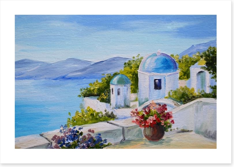 House near the sea, Santorini - Image 2