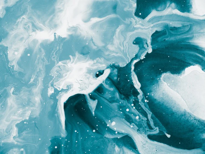 Icy waters