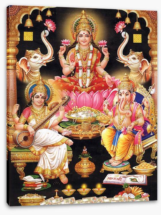 Indian goddess Maa Lakshi - Image 2