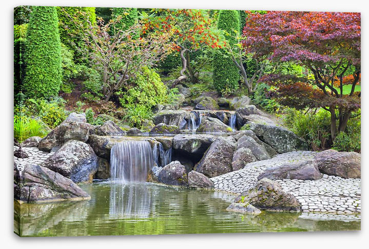 Japanese garden cascade - Image 2
