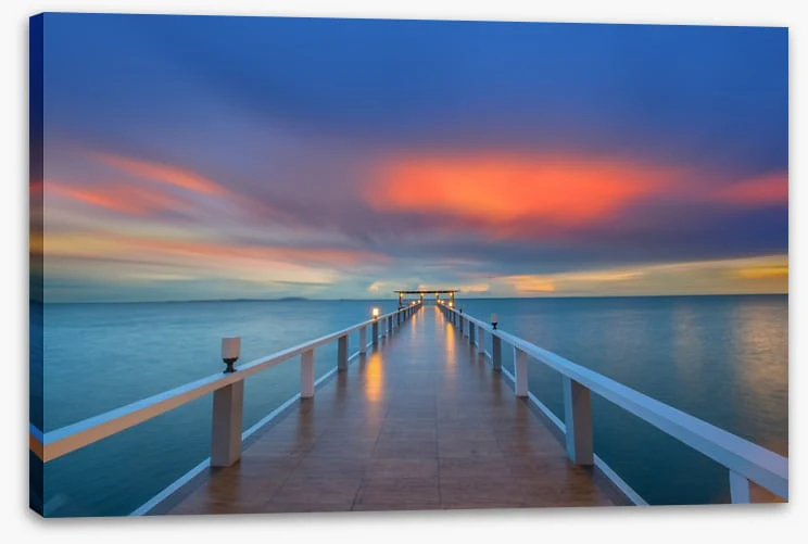 Sunrise over the pier - Image 2