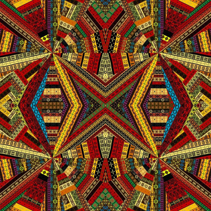 Kente kaleidoscope