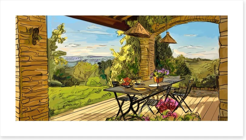 Lunching over the Tuscan hills - Image 2