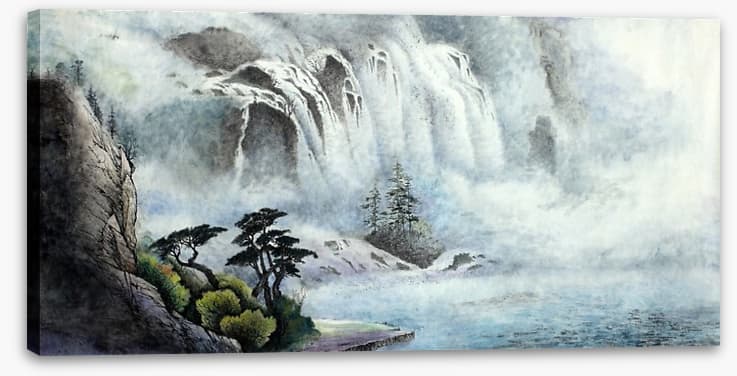 Mist over the waterfall - Image 2