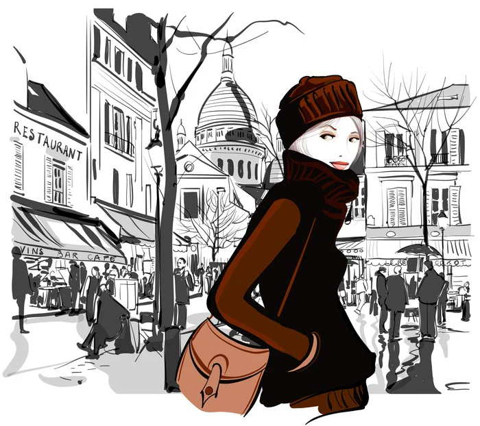 Montmartre square stroll