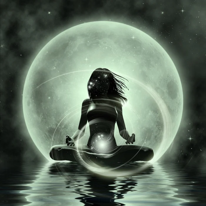 Moonlight meditation