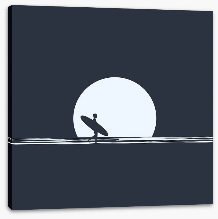Moonrise surfer - Image 2