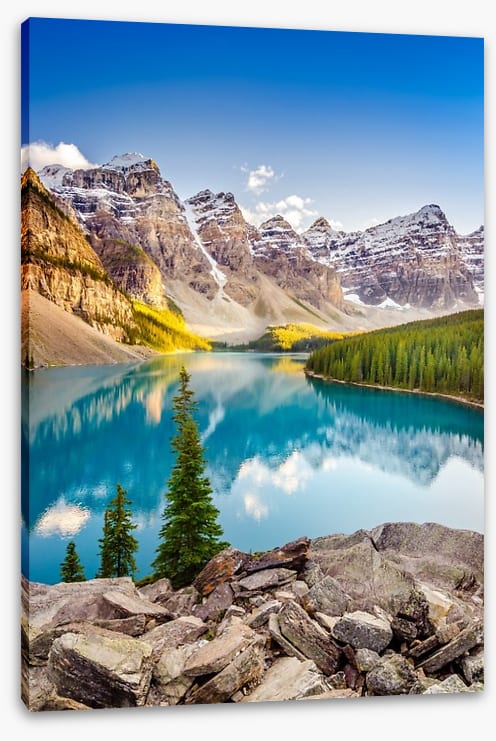 Moraine lake reflections - Image 2