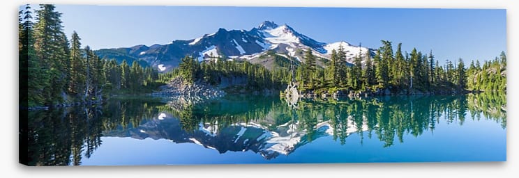 Mountain mirror panorama - Image 2