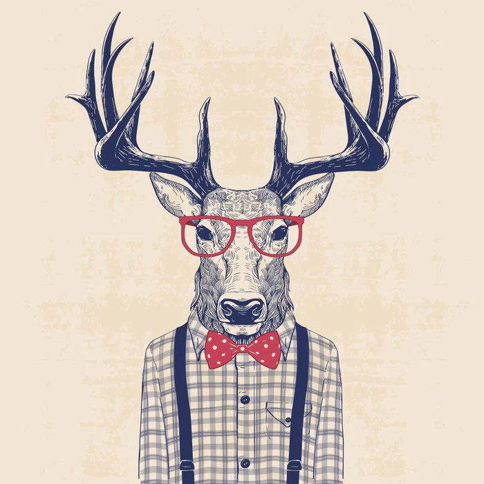 Nerd deer