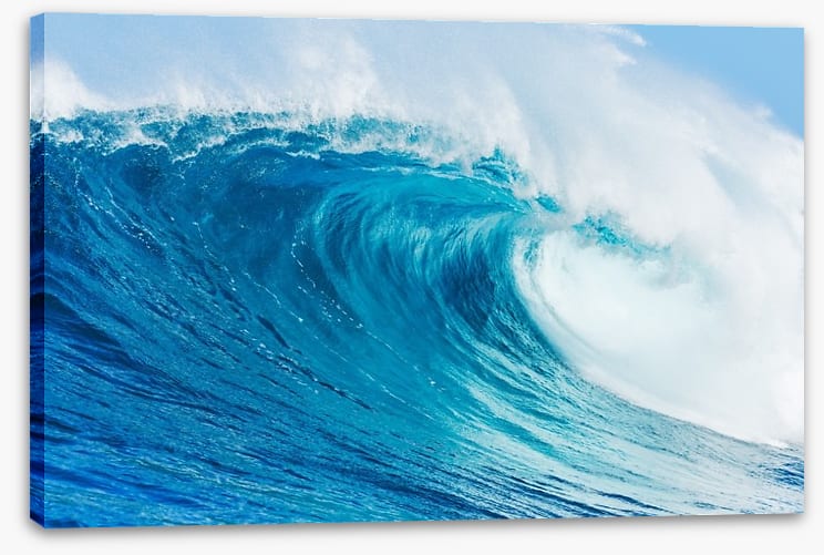 Blue barrel wave - Image 2