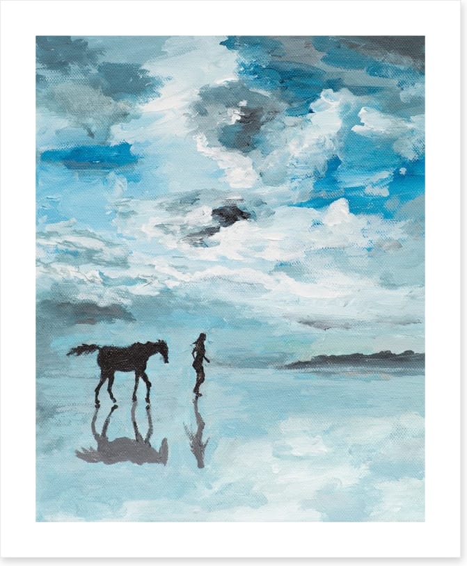 On the morning beach - Image 2