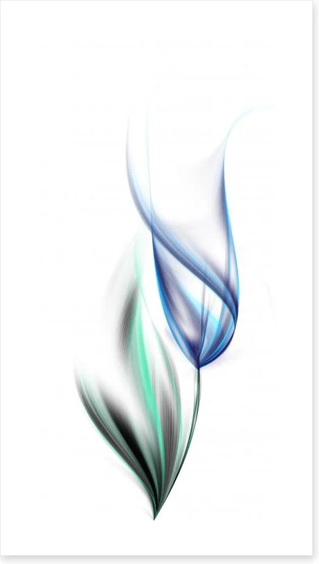 One blue tulip - Image 2