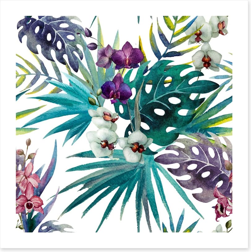 Orchid hibiscus leaves - Image 2