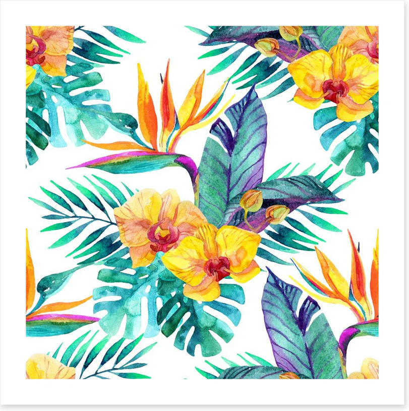 Orchid paradise leaves - Image 2