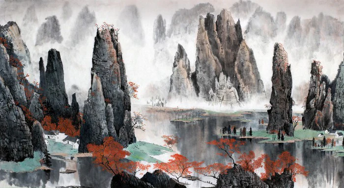Peaks in the valley
