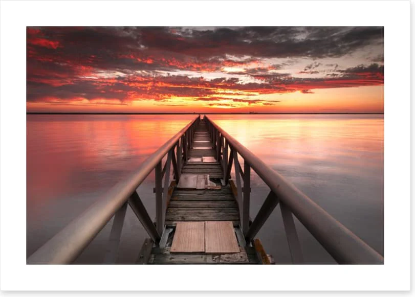 Pier into the sunset - Image 2