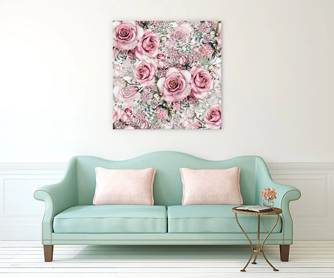Pink vintage roses - Image 5