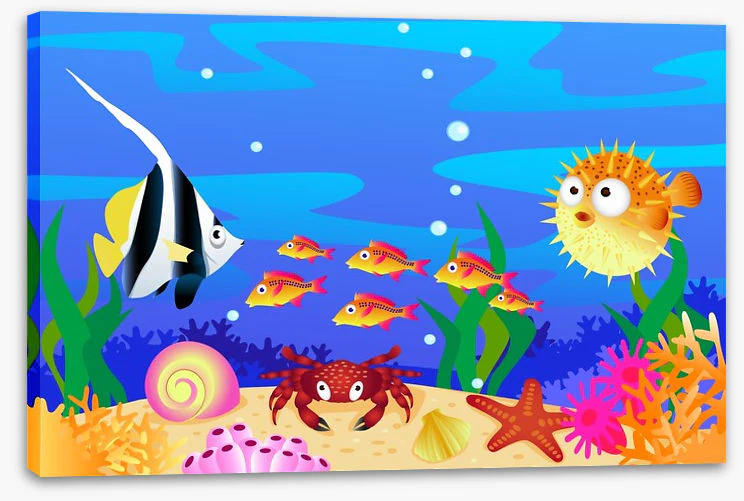 Playing in the coral - Image 2