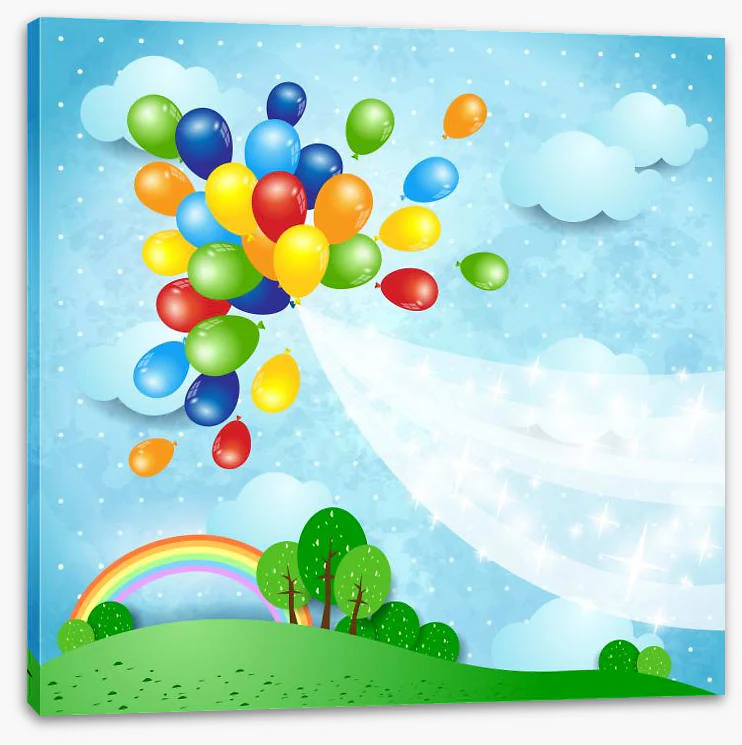 Rainbow balloons - Image 2