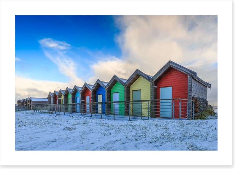 Rainbow in the snow - Image 2