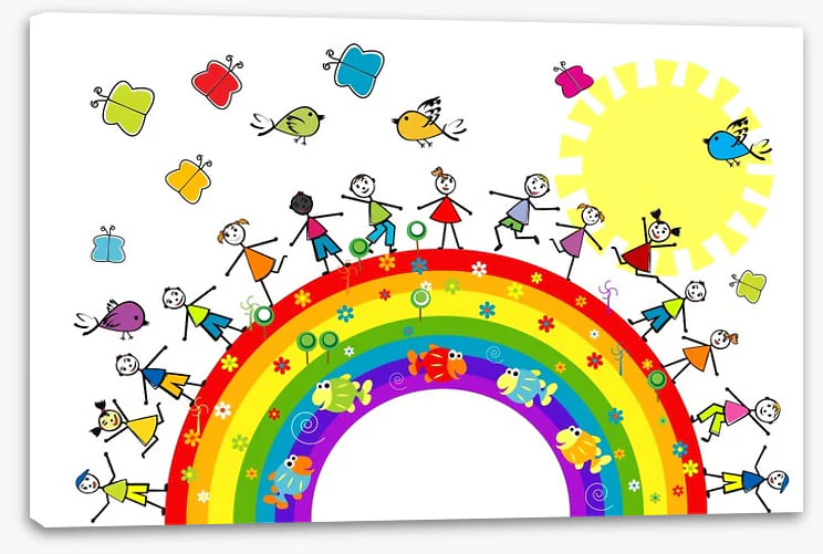 Playing on the rainbow - Image 2
