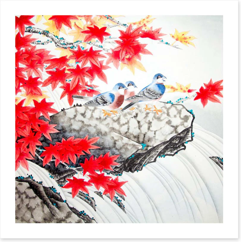 Red maple birds - Image 2