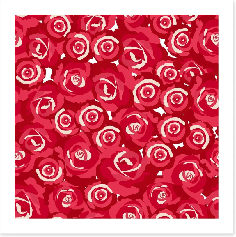 Red rosebuds - Image 2