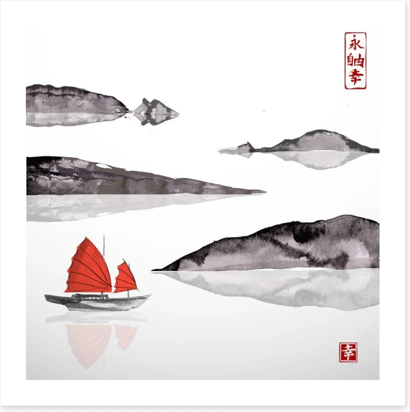 Red sail river - Image 2