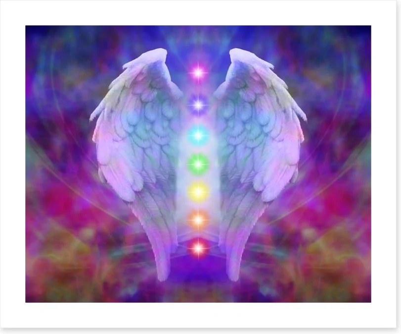 Reiki wings and chakras - Image 2