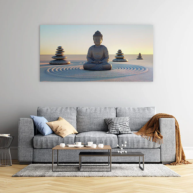 Rock garden buddha - Image 3