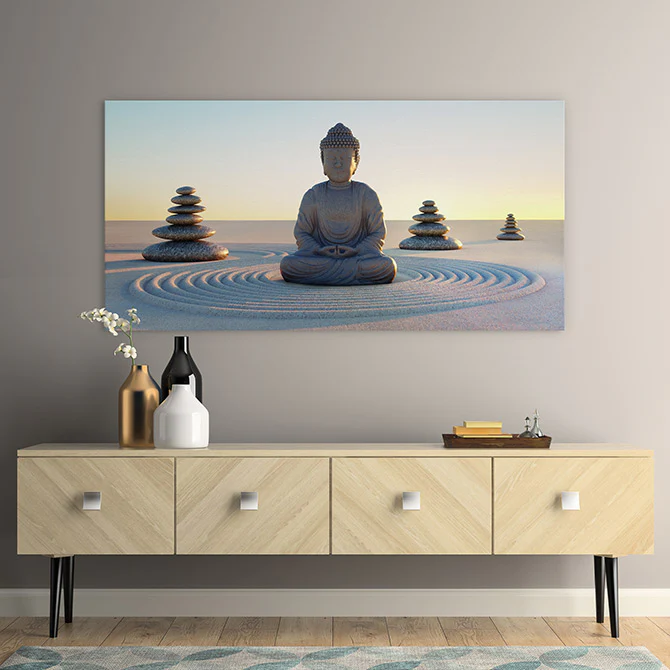Rock garden buddha - Image 4