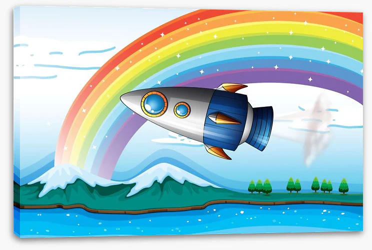 Rocket under the rainbow - Image 2