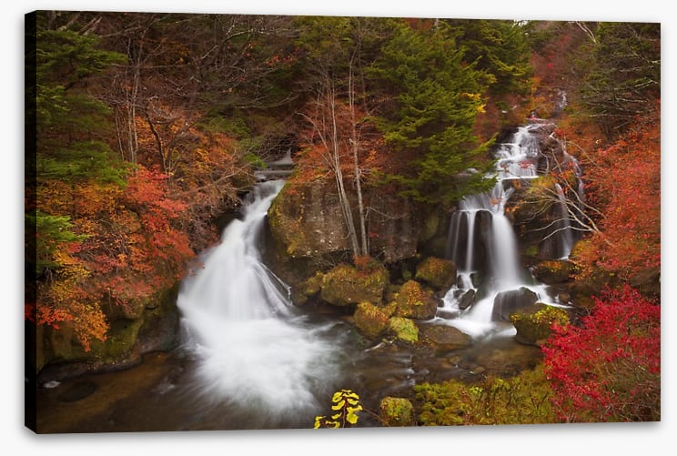 Ryuzu Falls in autumn - Image 2
