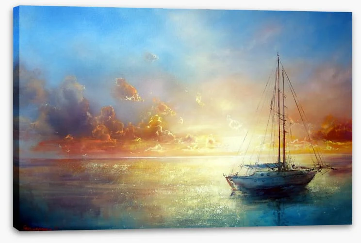 Sail boat seascape - Image 2