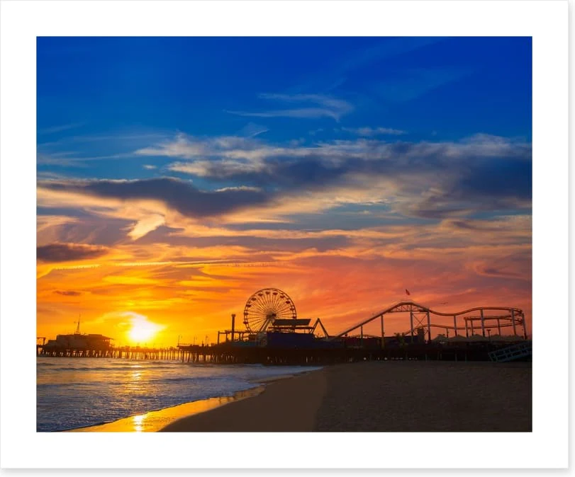 Santa Monica sunset - Image 2