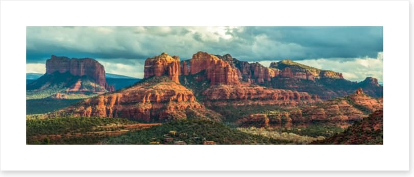 Sedona sandstone panorama - Image 2