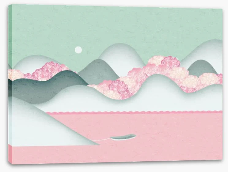 Sakura lake sunrise - Image 2
