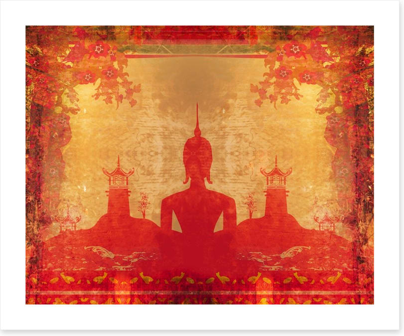 Silhouette of Buddha - Image 2