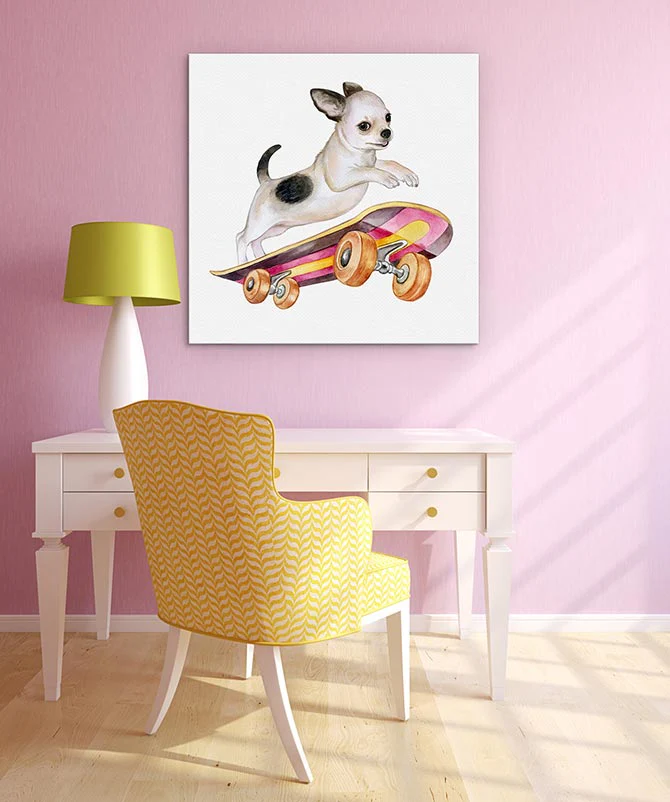 Skateboard chihuahua - Image 4