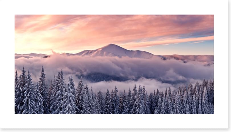 Soft mountain sunrise - Image 2